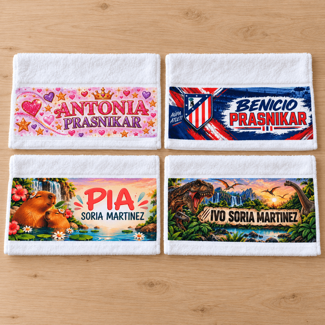 Toallas personalizadas