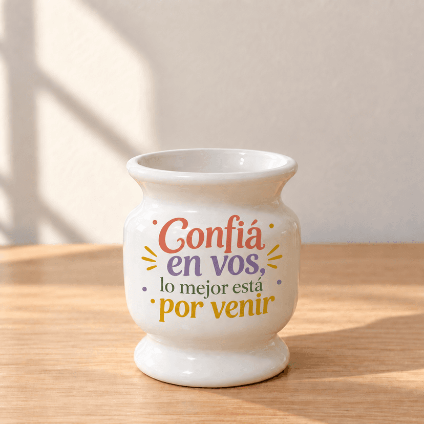 Mate de cerámica